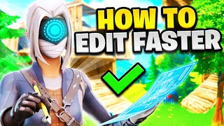 How To EDIT FASTER In Fortnite  Best SettingsBinds Fortnite Editing Guide [upl. by Saks380]