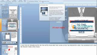 Using Presenter View in Powerpoint [upl. by Upshaw812]