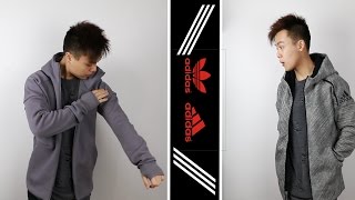 Adidas ZNE LookBook  Best Hoodie or just Hype [upl. by Lynnett186]