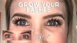 GROW Your EYELASHES  BABE LASH Serum Review [upl. by Timrek]