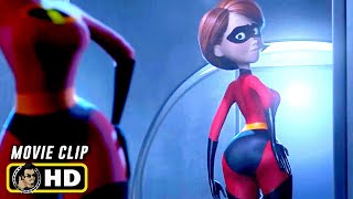 THE INCREDIBLES 2004 Movie Clip  Elastigirl Breaks In HD Pixar [upl. by Martell]