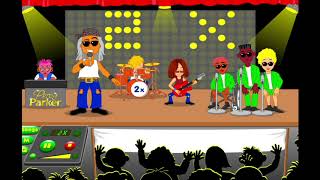 2 Times Table Song  Percy Parker  Wave Your Arms In The Air With Percy  with animation and lyrics [upl. by Elah]