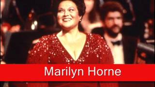 Marilyn Horne Handel  Rinaldo Cara sposa amante cara [upl. by Meelak]