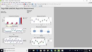 Gage RampR in minitab 18 [upl. by Alsi]