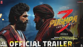 PUSHPA 3  The Rampage Notion Trailer Allu Arjun  Rashmika  Vijay Devarakonda  Sukumar  2025 [upl. by Lane]