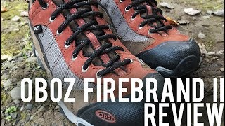 BEST SHOE EVER OBOZ Firebrand II  SHOE REVIEW [upl. by Daye]