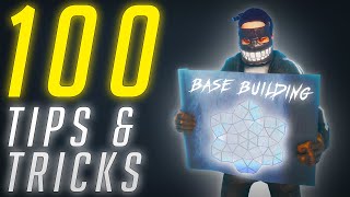 100 TIPS amp TRICKS when BUILDING a BASE  Rust [upl. by Larianna338]