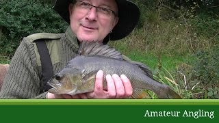 Perch fishing with waggler and prawns [upl. by Hugo]