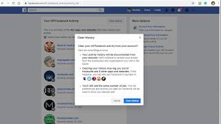 How to View and Delete Your OffFacebook Activity [upl. by Accire36]