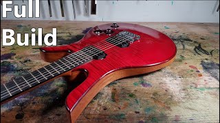 Making A Custom Electric Guitar Full Build [upl. by Darrow]