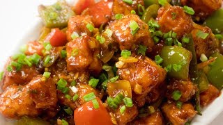 Paneer Chili Recipe  How to make Perfect Restaurant Style Dry Chilli Paneer  Indo Chinese [upl. by Aivat]