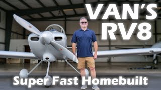 Vans RV8  Super Fast Homebuilt Aircraft [upl. by Anairdna]