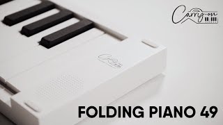 The 49 key folding piano you can take anywhere [upl. by Aiderfla129]