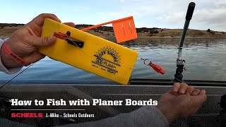 How to Fish with Planer Boards  SCHEELS [upl. by Buine]