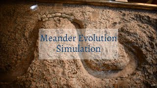 Meander Evolution Simulation [upl. by Nabe]