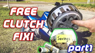 How To Fix A Slipping Clutch For FREE [upl. by Ahsaf]