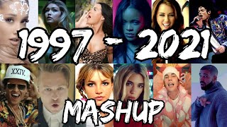 POP SONGS WORLD 19972021  POP 2021 MEGAMİX 200 Songs Mashup [upl. by Ingeberg166]