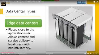 Data Center Infrastructure Design Webinar l IEEE LAU Student Branch [upl. by Yvehc425]