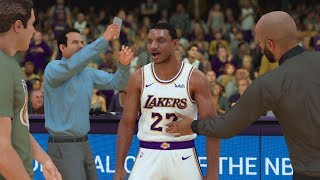 NBA 2K19 My Career Prelude EP 9  NBA Debut Lakers [upl. by Ettigdirb130]