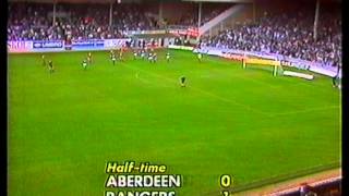 Aberdeen v Rangers 8 Oct 1988 [upl. by Gannon]