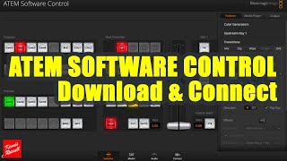 How to Download amp Connect ATEM Software Control ATEM Mini Pro Tutorial [upl. by Eissahc]