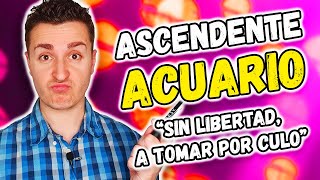 ⭐ ASCENDENTE ACUARIO Significado características y consejos  Astrología [upl. by Ahsaekal]