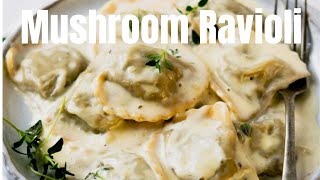 Mushroom Ravioli [upl. by Hairahcez]