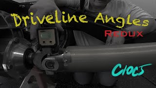 Driveline Angles Redux [upl. by Arbe]