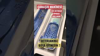 ÇAMAŞIR MAKİNESİ SIVI DETERJAN APARATI [upl. by Bodwell714]