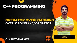 Overloading     Operator  C Programming In Hindi [upl. by Bright]