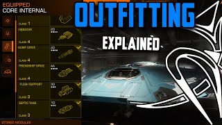 Beginners guide  ship Outfitting modules amp builds explained Elite Dangerous [upl. by Purdy]