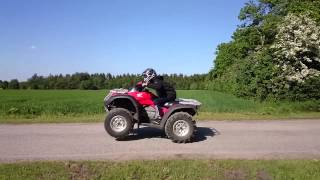 Honda Rincon 680 acceleration fast [upl. by Maximilian194]