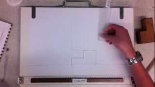 Orthographic Drawing lesson 1 [upl. by Dolan139]