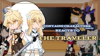 Fontaine Characters React to The Traveler  Genshin Impact  GCRV [upl. by Silvan]