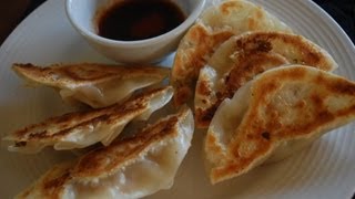 crispy pan fried dumplings [upl. by Lemraj]