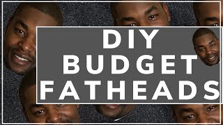 DIY Budget Fatheads [upl. by Sidell212]