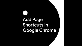 Add Page Shortcuts in Google Chrome [upl. by Vasily]