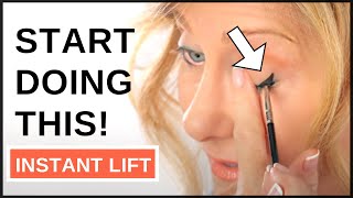 Eyeliner Tutorial For Mature Eyes  Fabulous50 [upl. by Ativ]