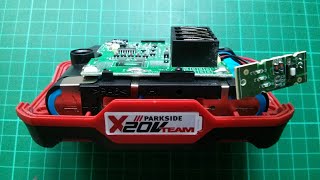 Lidl Parkside X20V Team Battery  Strip Down amp Analysis [upl. by Faludi]