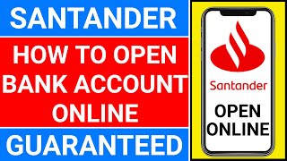 how to open santander bank account online santander bank uk  Debit card  Credit card [upl. by Jacobah]