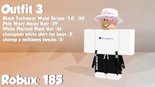 10 Cheap and Cool Roblox Outfits Under 200 Robux [upl. by Goldfinch284]