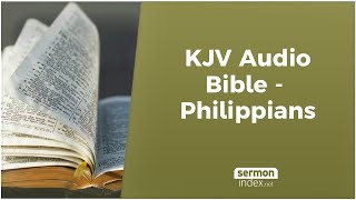 KJV Audio Bible  Philippians [upl. by Loutitia667]