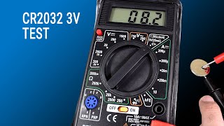 How to measure CR2032 3V Cell Batteries Gaak [upl. by Daven642]