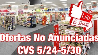 Ofertas No Anunciadas Para CVS 524530 [upl. by Kcire413]