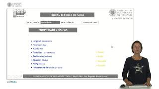 Fibra textil seda  1528  UPV [upl. by Aneloc]