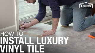 How To Install Luxury Vinyl Tile [upl. by Orion385]