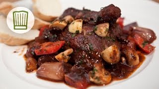 Rezept Coq au vin  Hahn in Wein  Geflügelgericht chefkoch [upl. by Kulsrud]