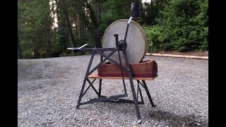 Treadle Grindstone show amp tell  demo [upl. by Thoer]