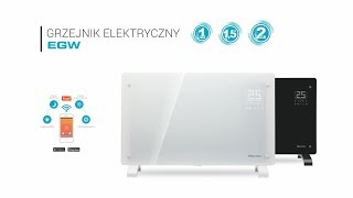 Energooszczędny grzejnik konwektorowy Warmtec EGW z WiFi [upl. by Bettine]