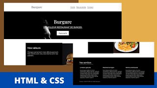 Créer un Site Vitrine Complet étape par étape en HTML amp CSS [upl. by Frans530]